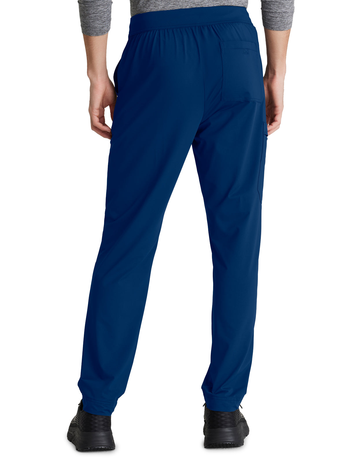 Men's 4 Pocket Slim Straight Rebound Scrub Pant - SKP659 - Navy