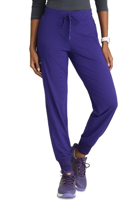 Women's 5 Pocket Ribbed Cuff Jogger Pace Pant - SKP669 - Brilliance