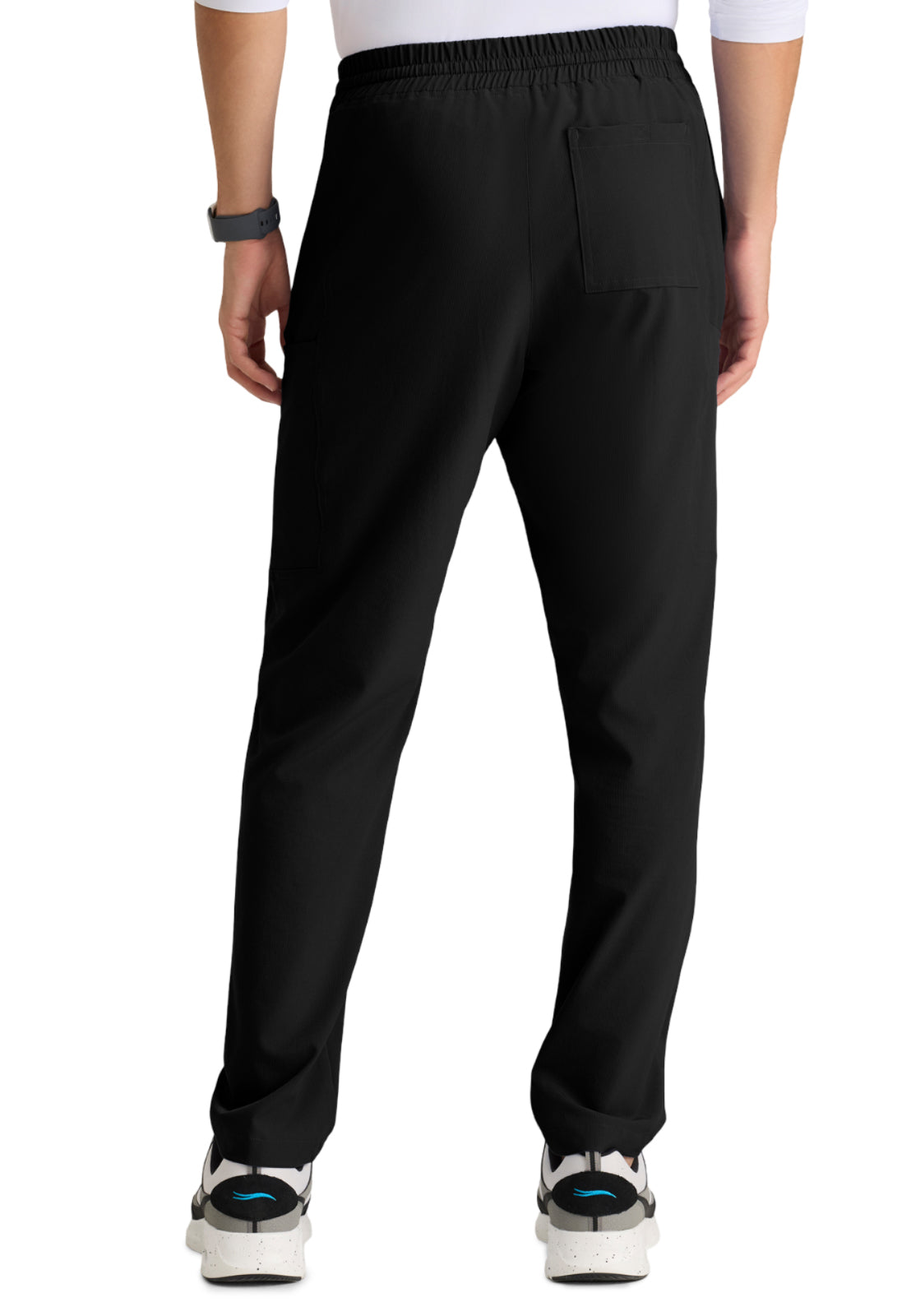 Five Pocket Drawcord Horizon Scrub Pant - SKP688 - Black