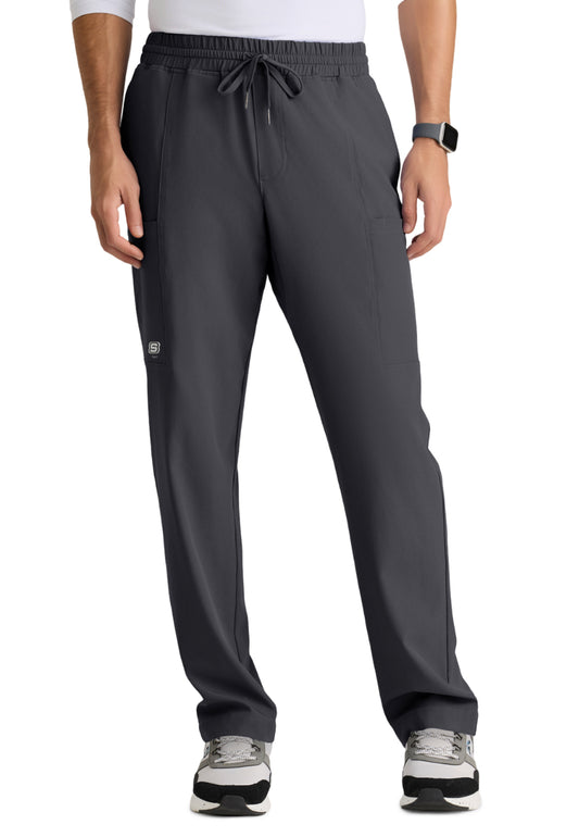 Five Pocket Drawcord Horizon Scrub Pant - SKP688 - Pewter