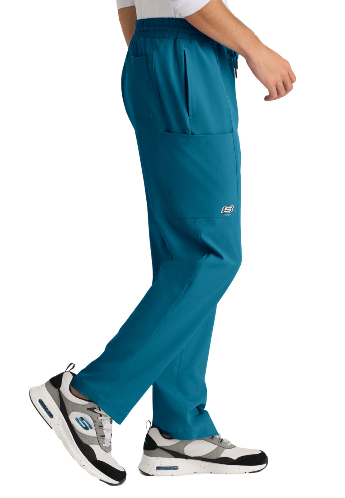 Five Pocket Drawcord Horizon Scrub Pant - SKP688 - Bahama