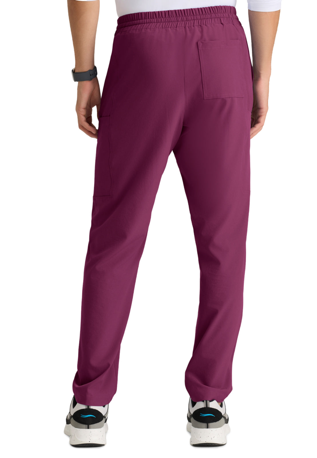 Five Pocket Drawcord Horizon Scrub Pant - SKP688 - Wine