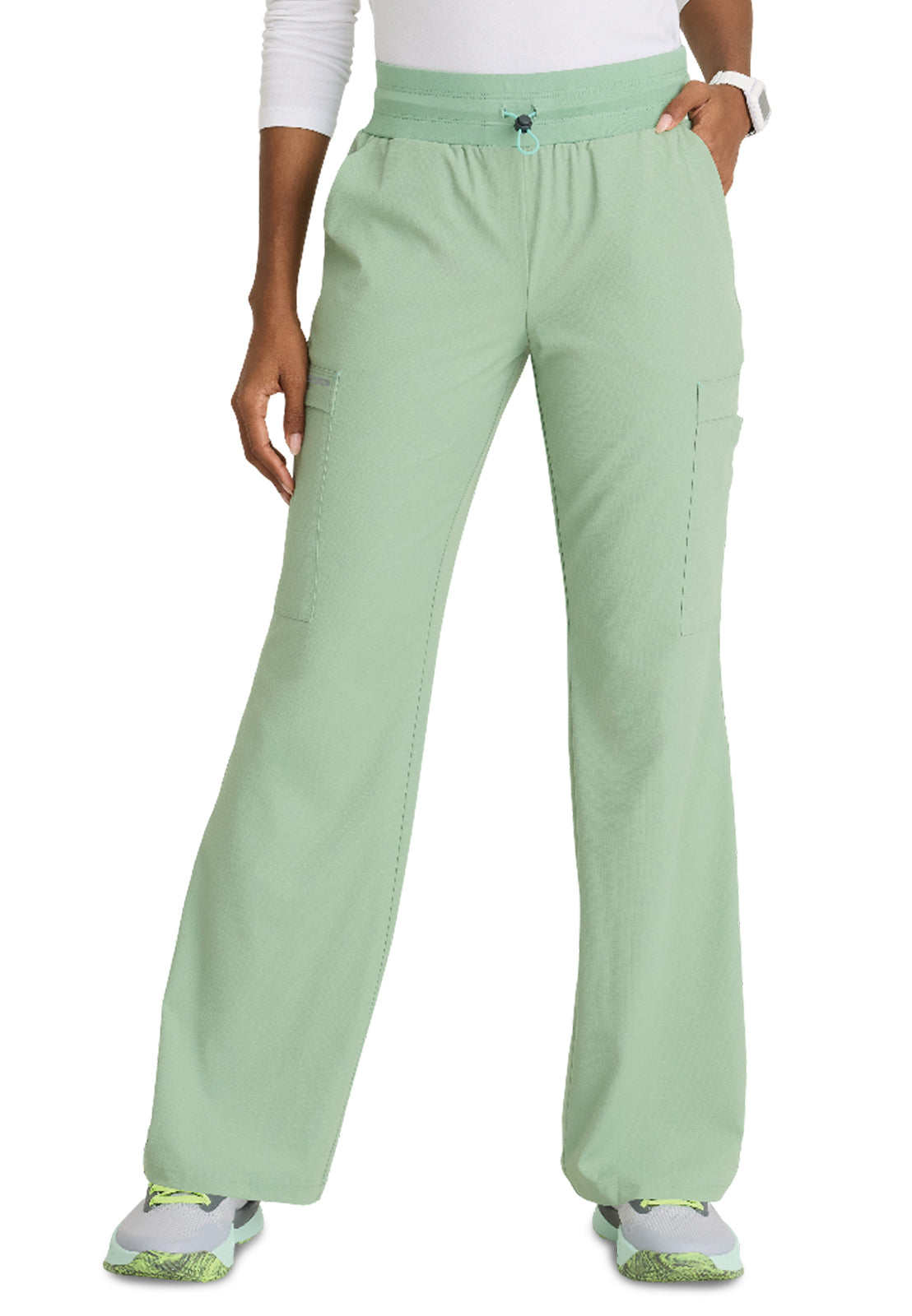 Women's Five Pocket Explore Scrub Pant - SKP712 - Field Green