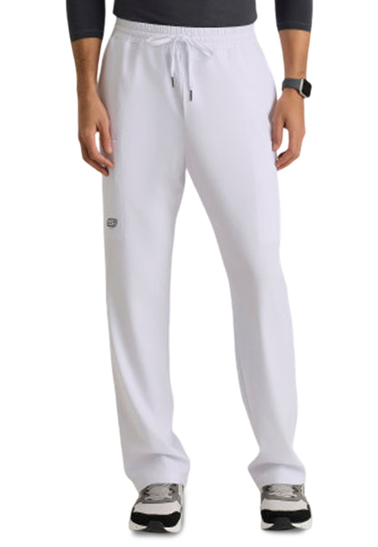 Men's Five Pocket Compass Classic Fit Scrub Pant - SKP718 - Black