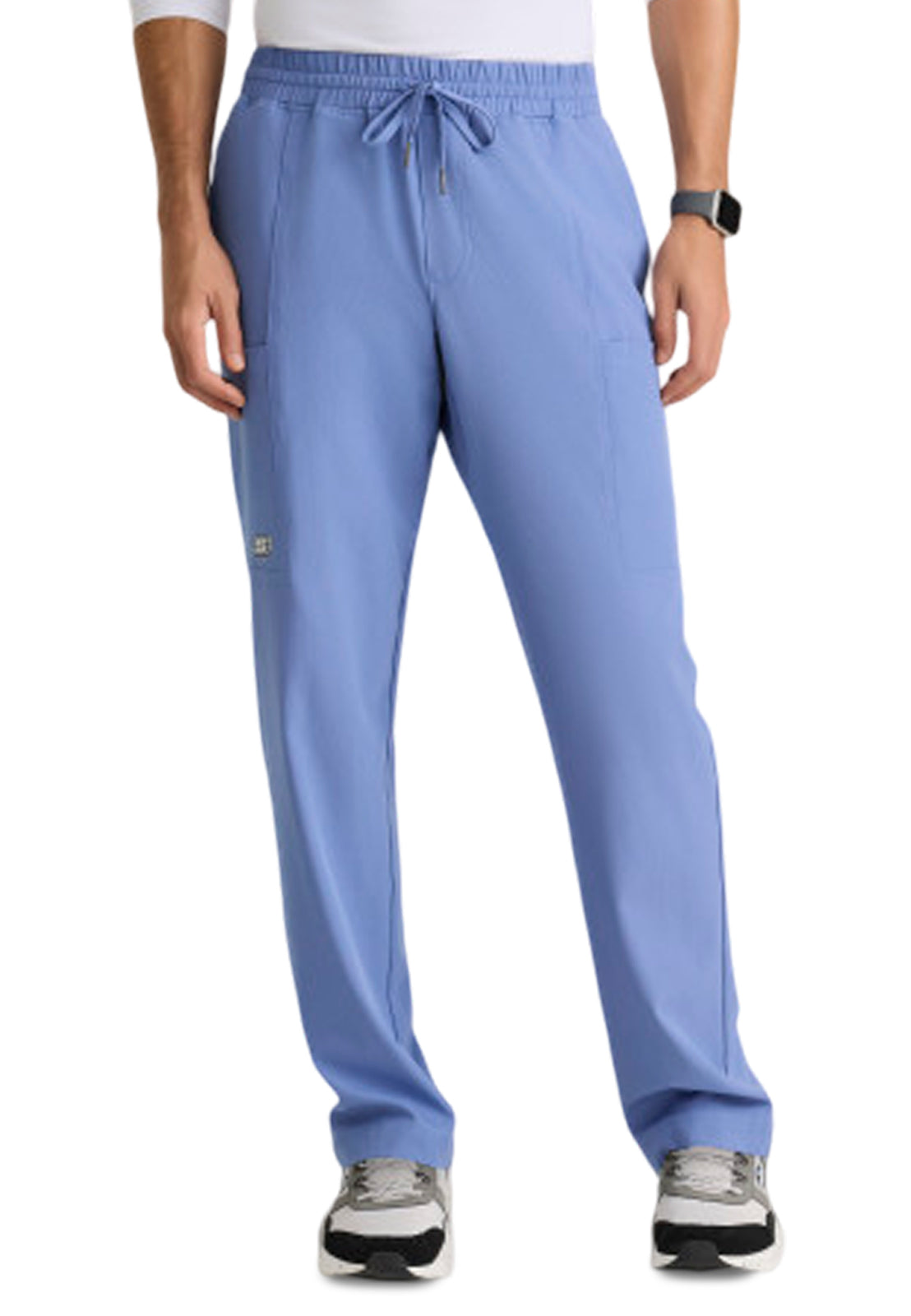 Men's Five Pocket Compass Classic Fit Scrub Pant - SKP718 - Ciel Blue
