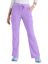 Women's Five Pocket Drawstring Reward Scrub Pant - SKP733 - Luxe Lavender