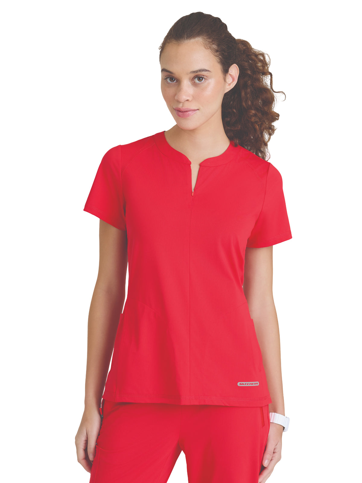 Women's One Pocket Notch Glide Scrub Top - SKT304 - Hero