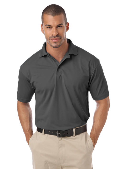 Men's Pocketless IL-50 Polo - BG1051 - Graphite
