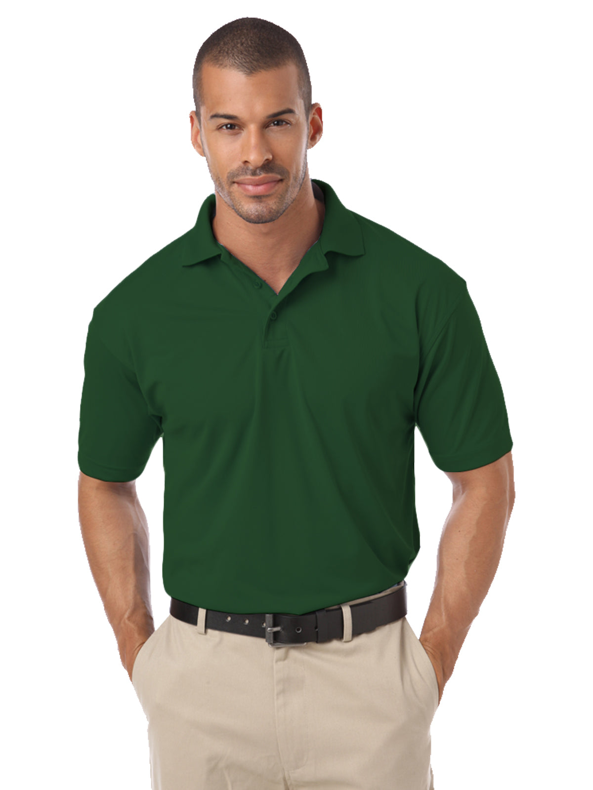 Men's Pocketless IL-50 Polo - BG1051 - Hunter