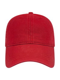 Unisex Relaxed Golf Cap - BG1510C - Red