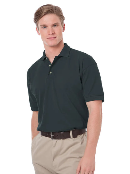 Men's Stain Release Pique Polo - BG2201 - Graphite