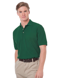 Men's Stain Release Pique Polo - BG2201 - Hunter