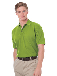 Men's Stain Release Pique Polo - BG2201 - Kiwi