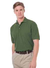 Men's Stain Release Pique Polo - BG2201 - Olive