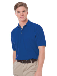 Men's Stain Release Pique Polo - BG2201 - Royal