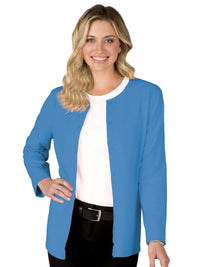 Women's Button Front Long Sleeve Cardigan - BG4701 - Turquoise