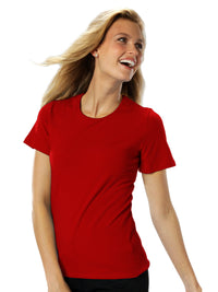 Women's Jewelneck T-Shirt - BG4702 - Red