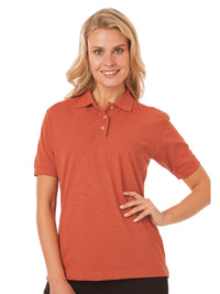 Women's Pocketless Superblend Pique Polo - BG6204 - Coral