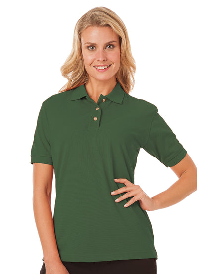 Women's Pocketless Superblend Pique Polo - BG6204 - Hunter