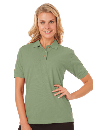 Women's Pocketless Superblend Pique Polo - BG6204 - Sage
