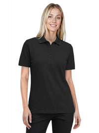 Women's Pocketless Ultra-Lux Polo - BG6231 - Black