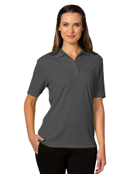 Women's Pocketless Value Wicking Polo - BG6300 - Graphite