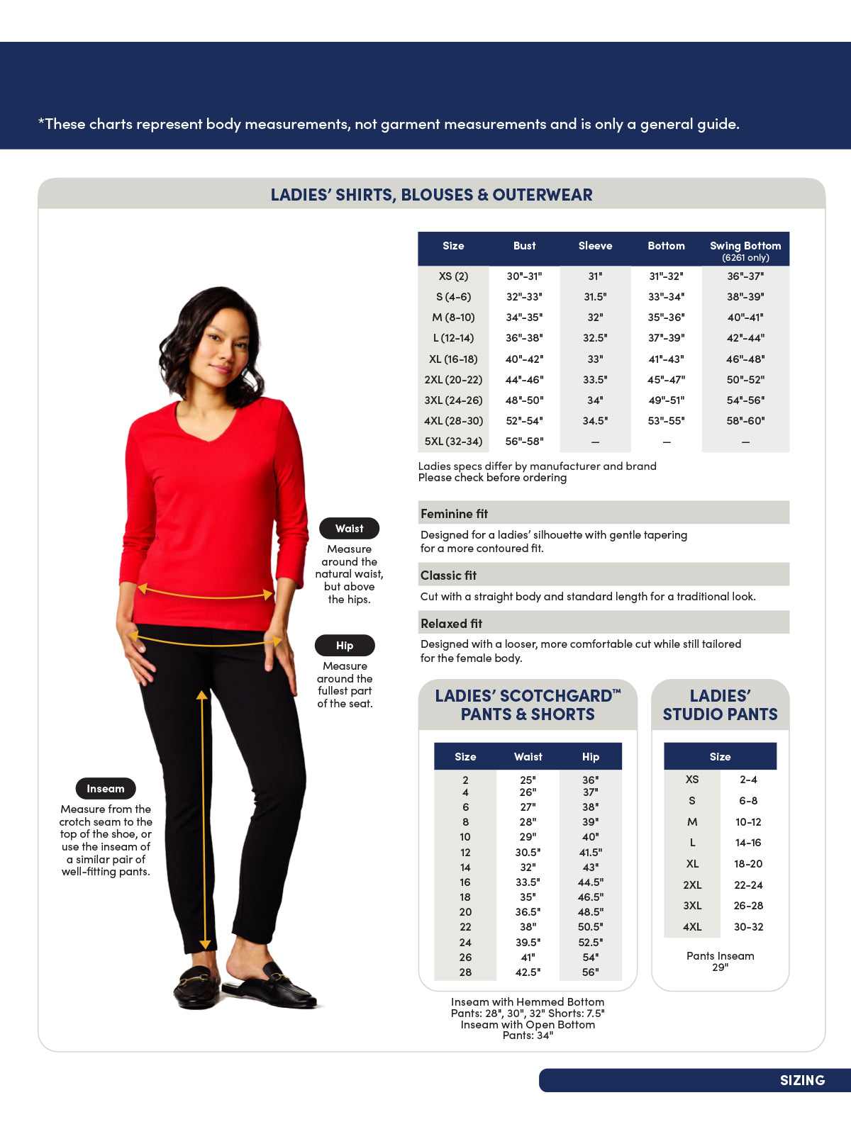 SIZECHART