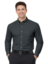 Men's 1-Pocket Superblend Poplin Shirt - BG7216 - Graphite