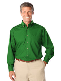Men's 1-Pocket Superblend Poplin Shirt - BG7216 - Kelly