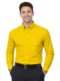 Men's 1-Pocket Superblend Poplin Shirt - BG7216 - Yellow