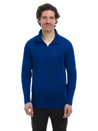 Men's Pocketless 1/4-Zip Long Sleeve Pullover - BG7230 - Royal