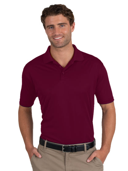 Men's Pocketless Titan Value Polo - BG7300 - Burgundy