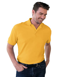 Men's Pocketless Soft Touch Polo - BG7500 - Yellow