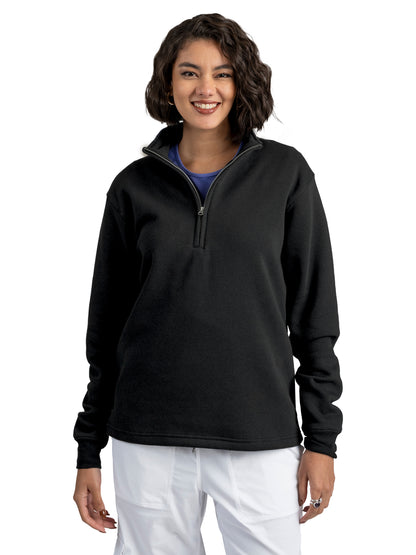 Unisex Essential Fleece Hoodie - BG9305 - Black