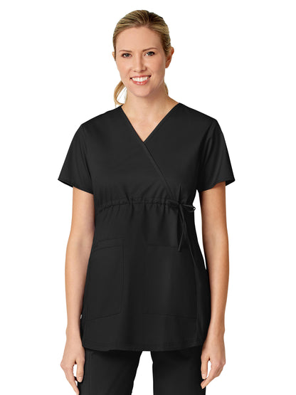 Women's Four-Pocket Maternity Fit Top - 145 - Black