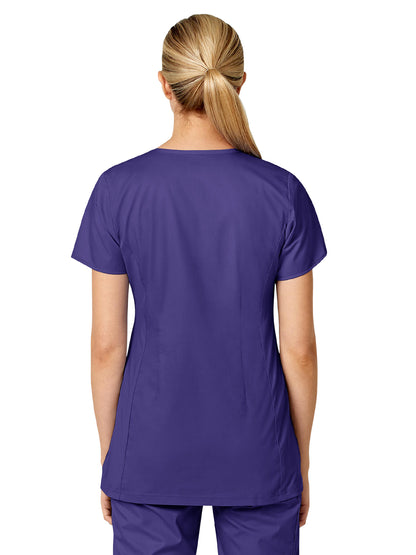 Women's Four-Pocket Maternity Fit Top - 145 - Grape