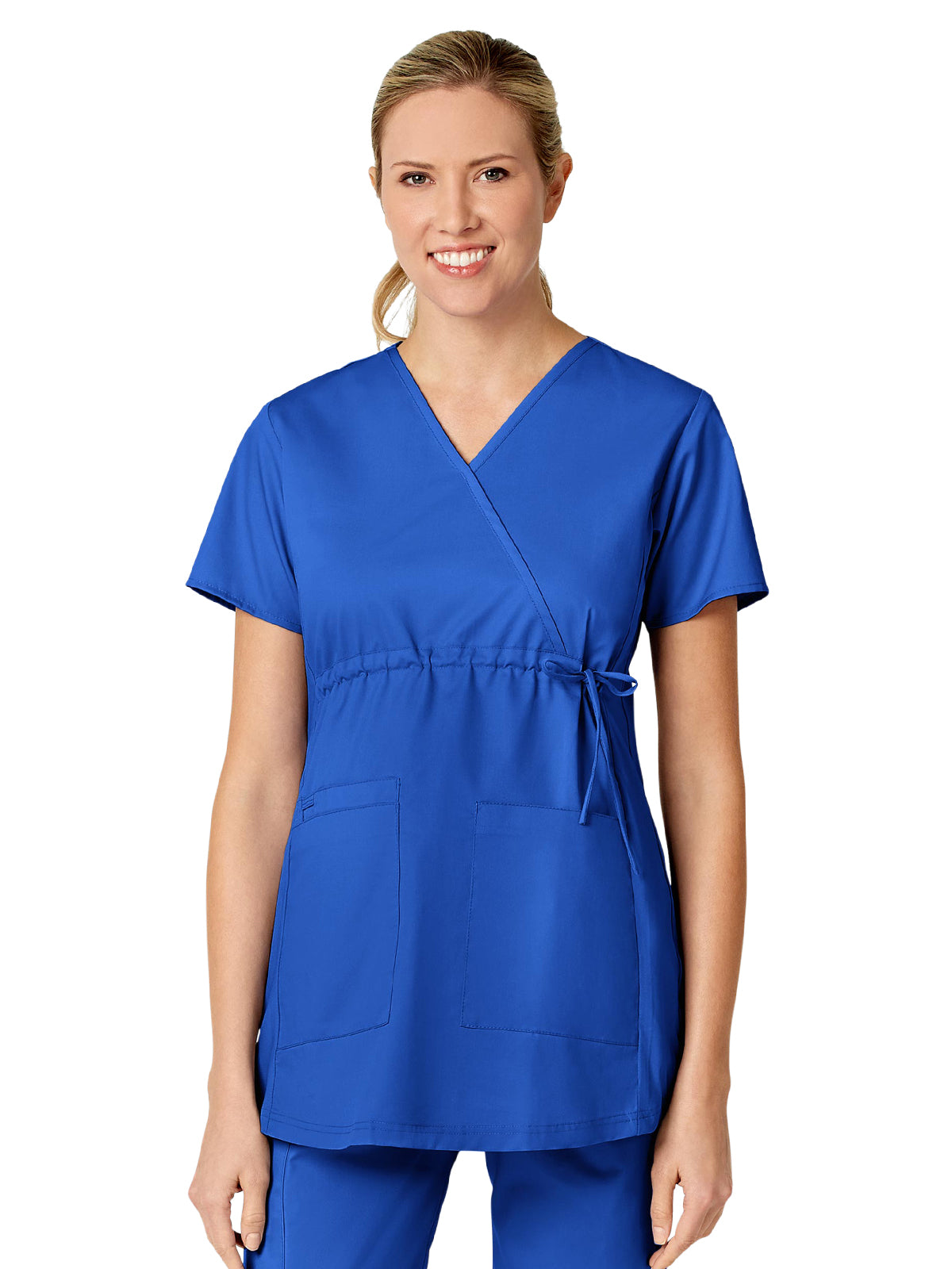 Women's Four-Pocket Maternity Fit Top - 145 - Royal