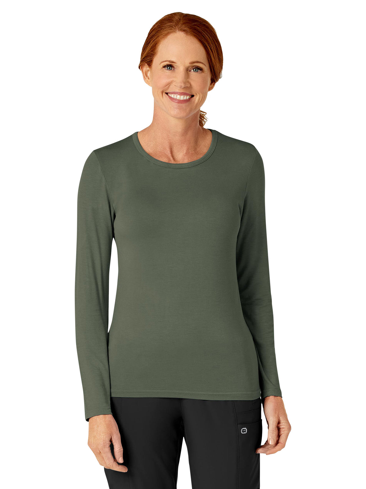 Women's Silky Underscrub Tee - 2009 - Olive