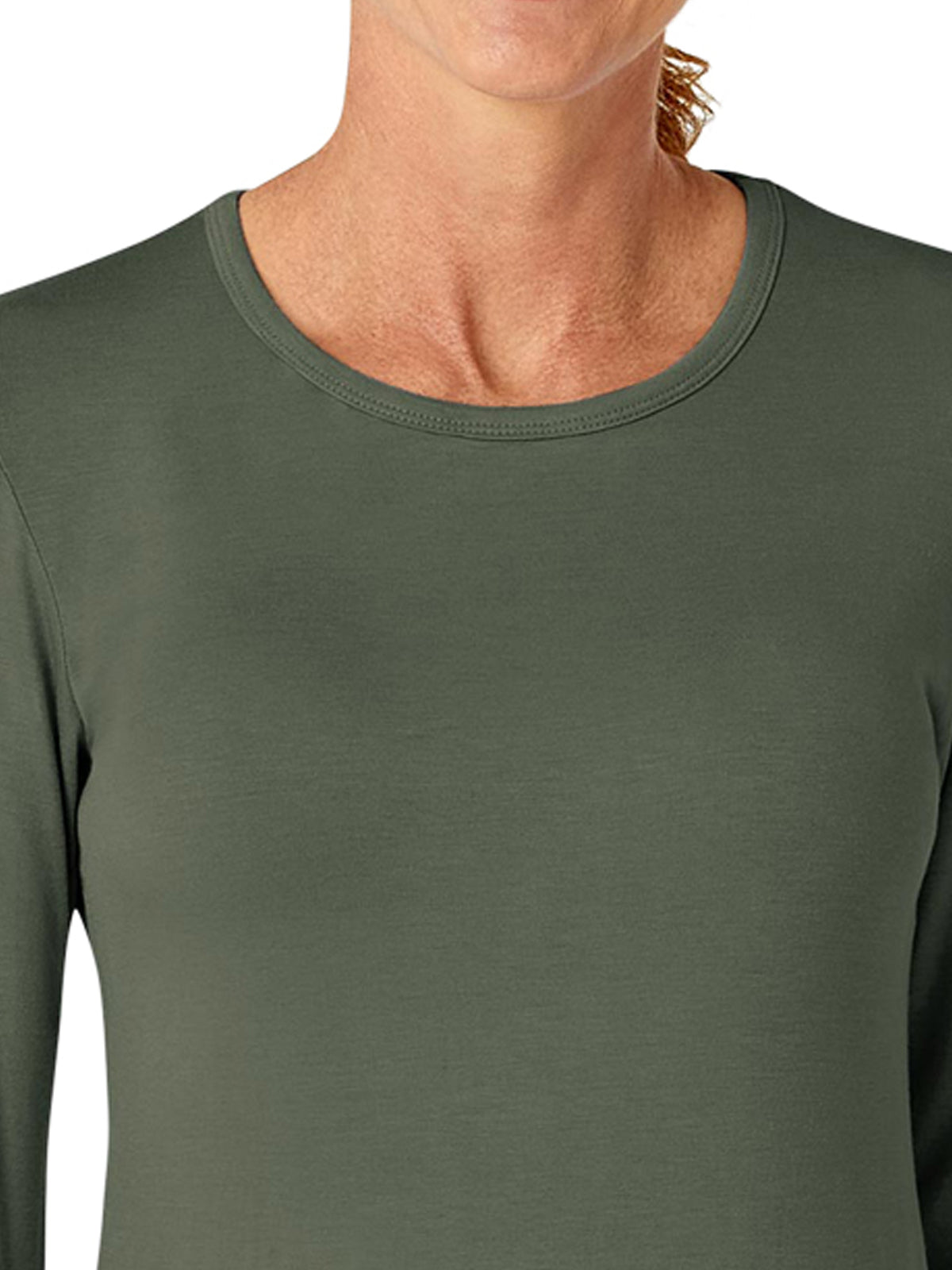 Women's Silky Underscrub Tee - 2009 - Olive