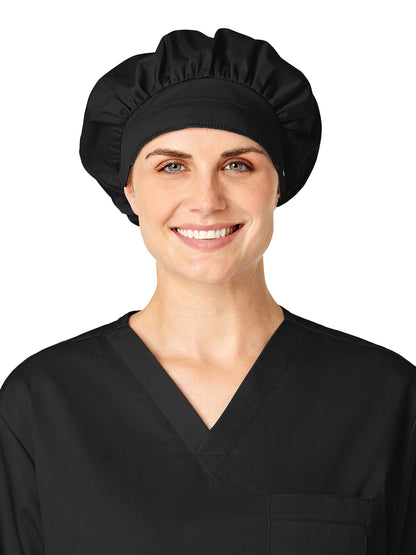 Unisex Bouffant Hat - 410 - Black