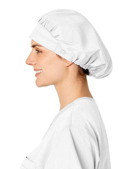 Unisex Bouffant Hat - 410 - White