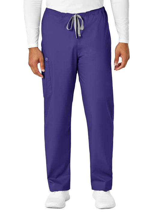 Unisex Four-Pocket Drawstring Cargo Pant - 500 - Grape