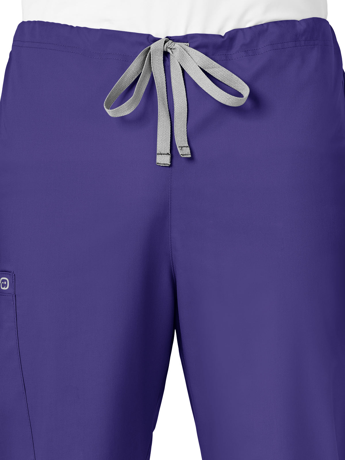 Unisex Four-Pocket Drawstring Cargo Pant - 500 - Grape