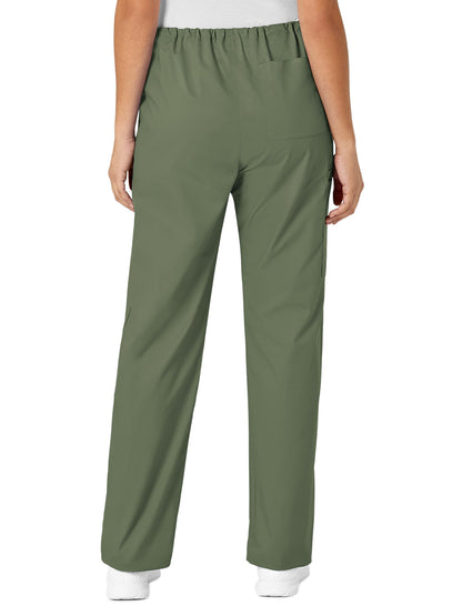 Unisex Four-Pocket Drawstring Cargo Pant - 500 - Olive