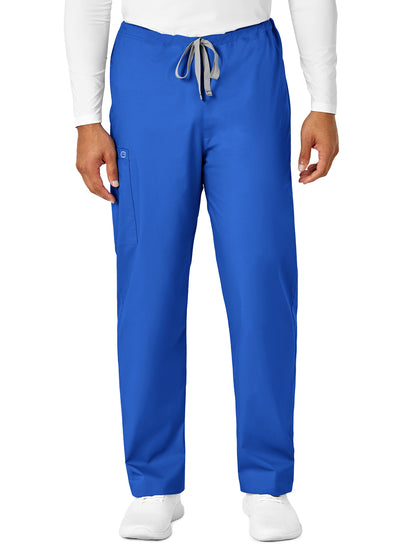 Unisex Four-Pocket Drawstring Cargo Pant - 500 - Royal