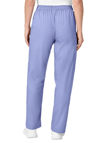 Women's Five-Pocket Pull-On Cargo Pant - 501 - Ceil Blue