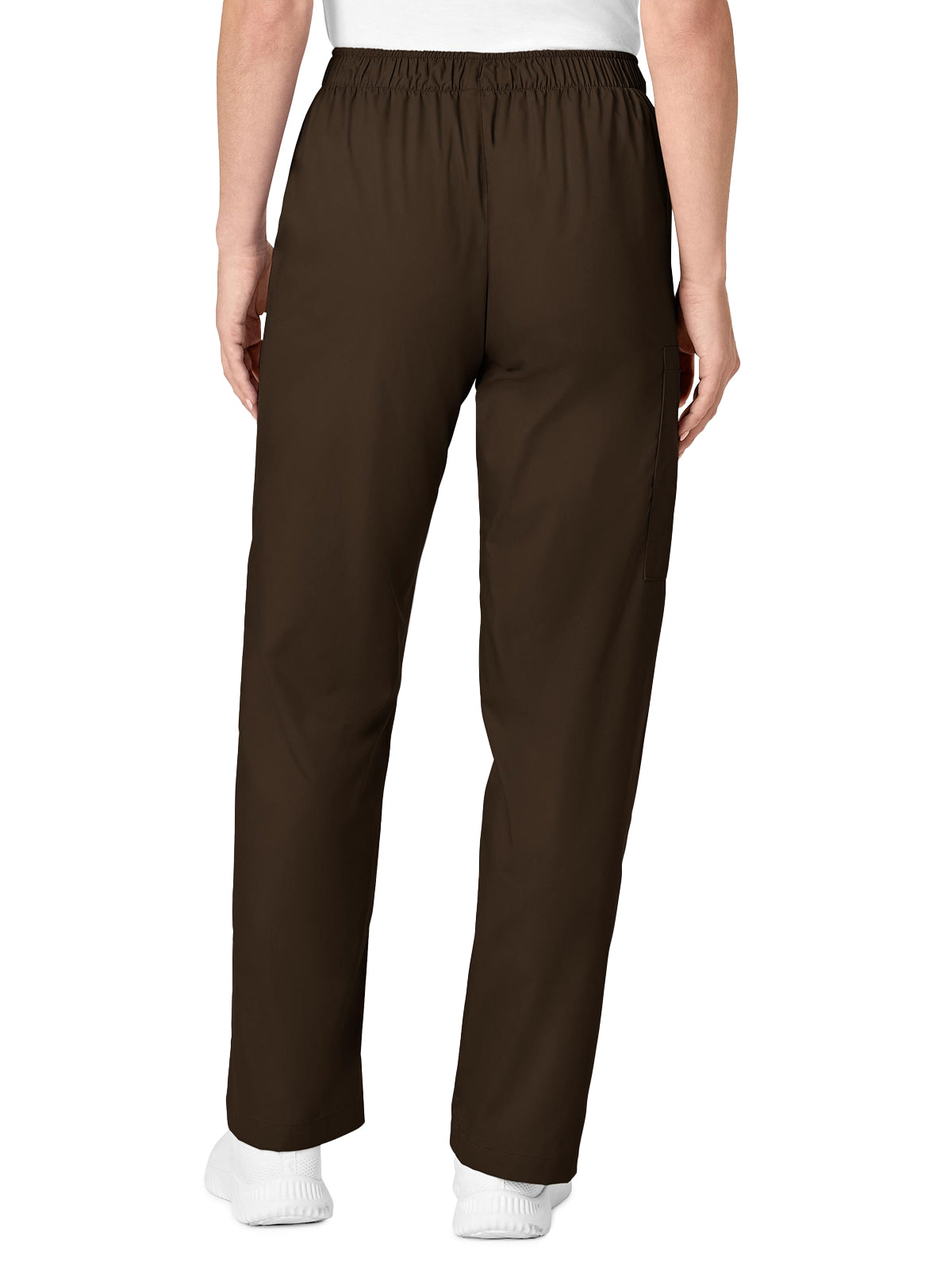 Women's Five-Pocket Pull-On Cargo Pant - 501 - Chocolate