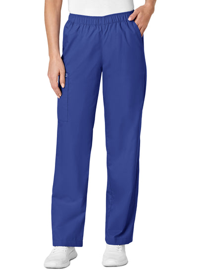 Women's Five-Pocket Pull-On Cargo Pant - 501 - Galaxy Blue