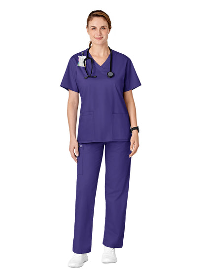 Women's Five-Pocket Pull-On Cargo Pant - 501 - Grape