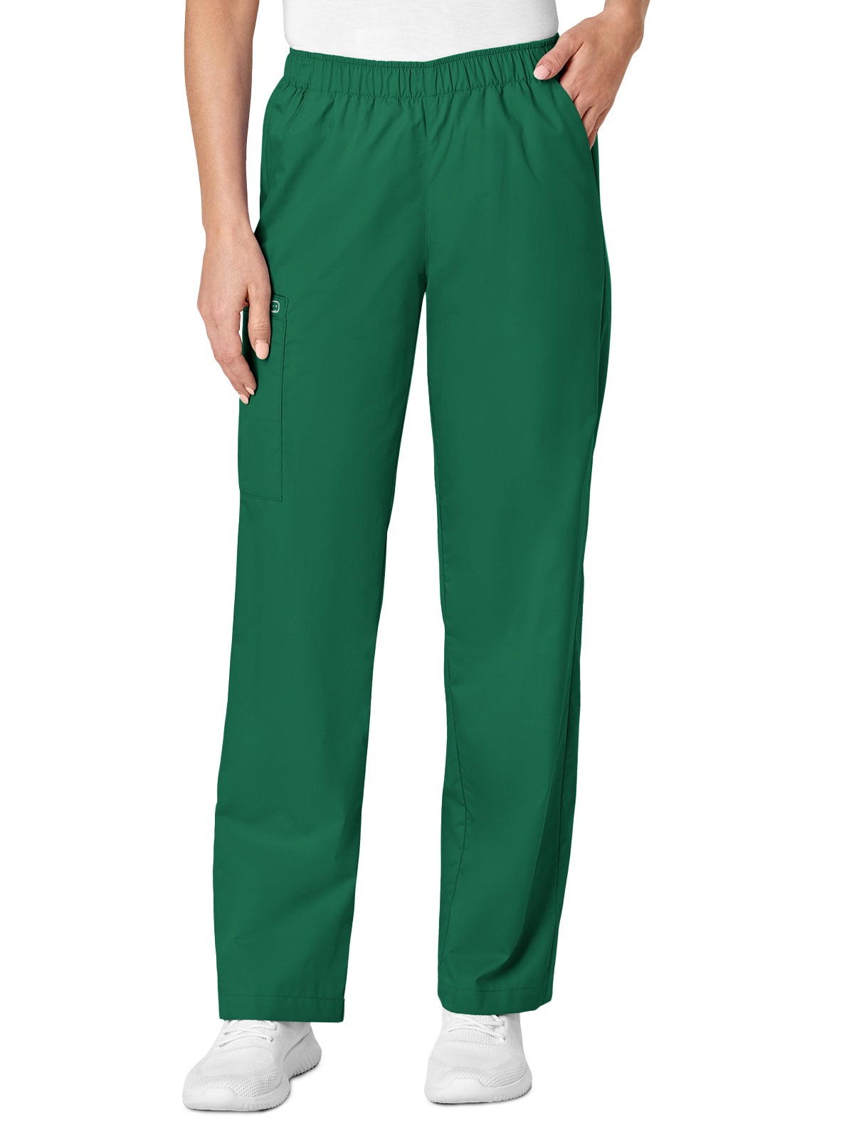 Women's Five-Pocket Pull-On Cargo Pant - 501 - Hunter